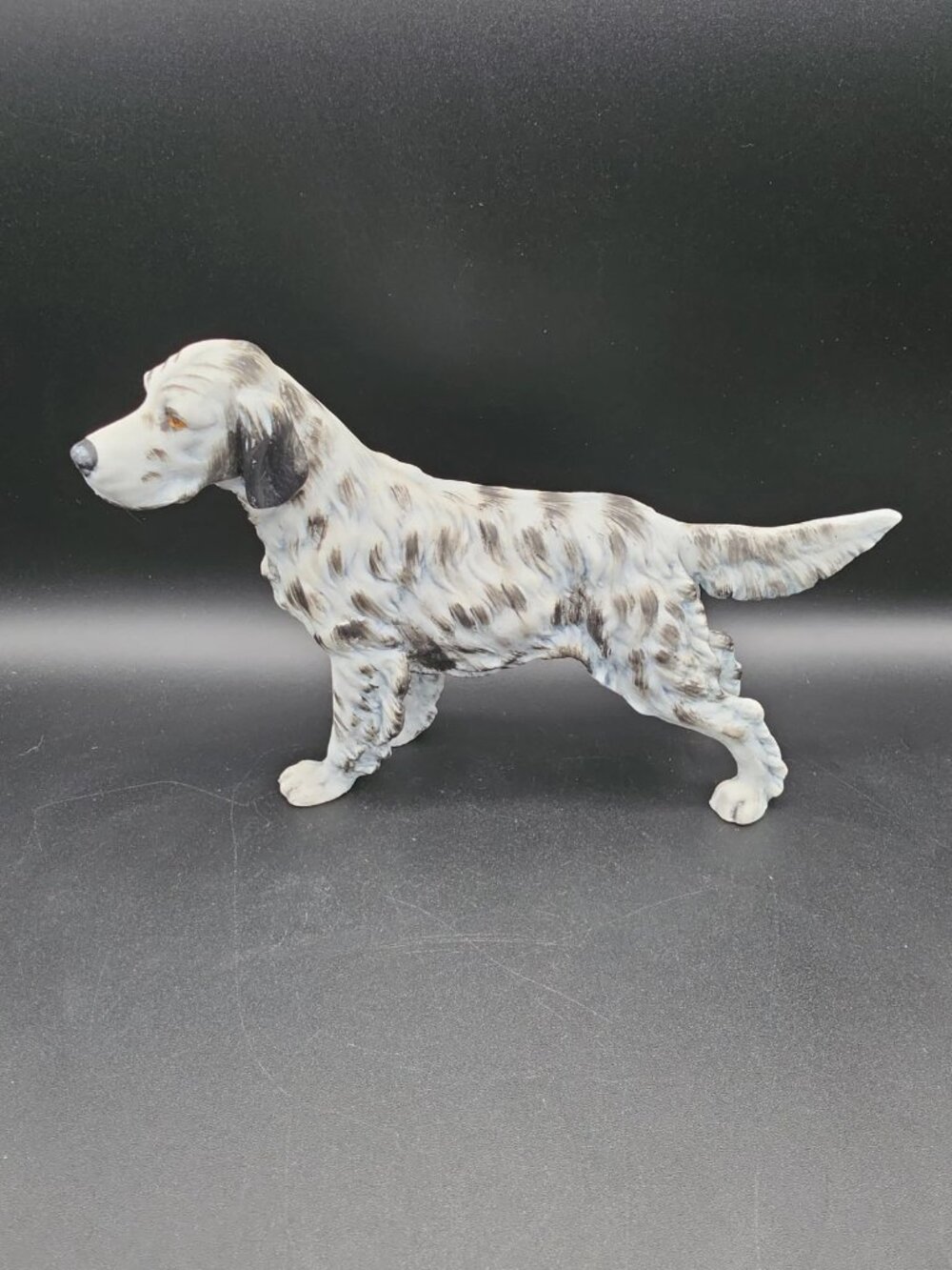 Andrea By Sadek #7733 English Setter Fiqurine Circa 1960's Pre-Owned Excellent